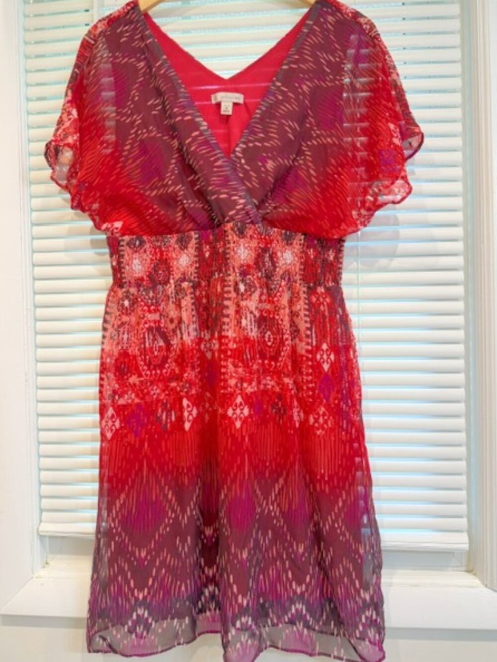 CB Established 1962 Bohemian Dress Size Petite 14 - Picture 2 of 16